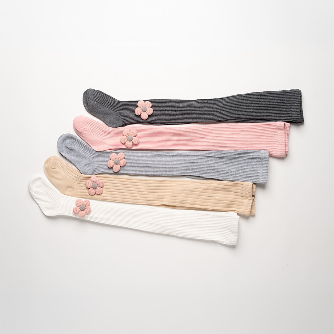 Winter flower tights