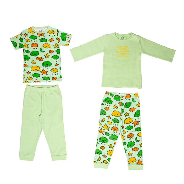 I don't need google Nightwear 4-set