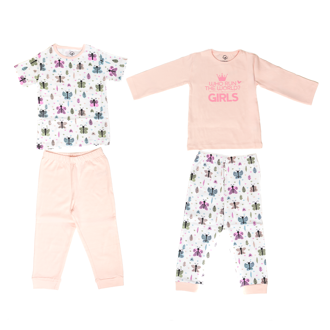 Who run the world Nightwear 4-Set