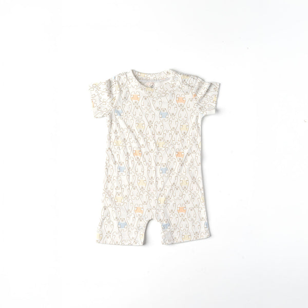 Bear-y cozy summer jumpsuit