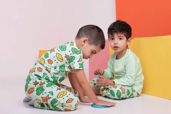 You are my moon Sleepwear 4-Set